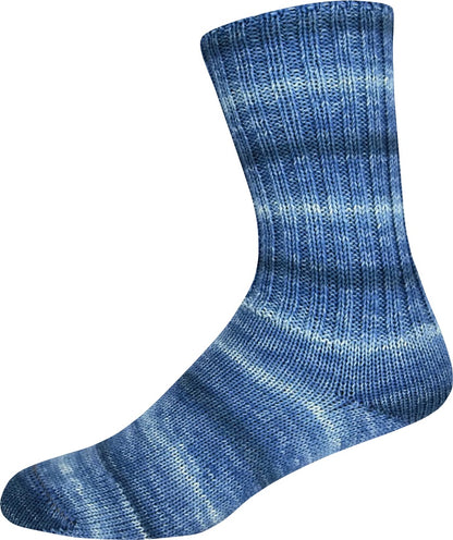 Supersocke 100 Jeans Color mit Aloe Vera & Jojobaöl