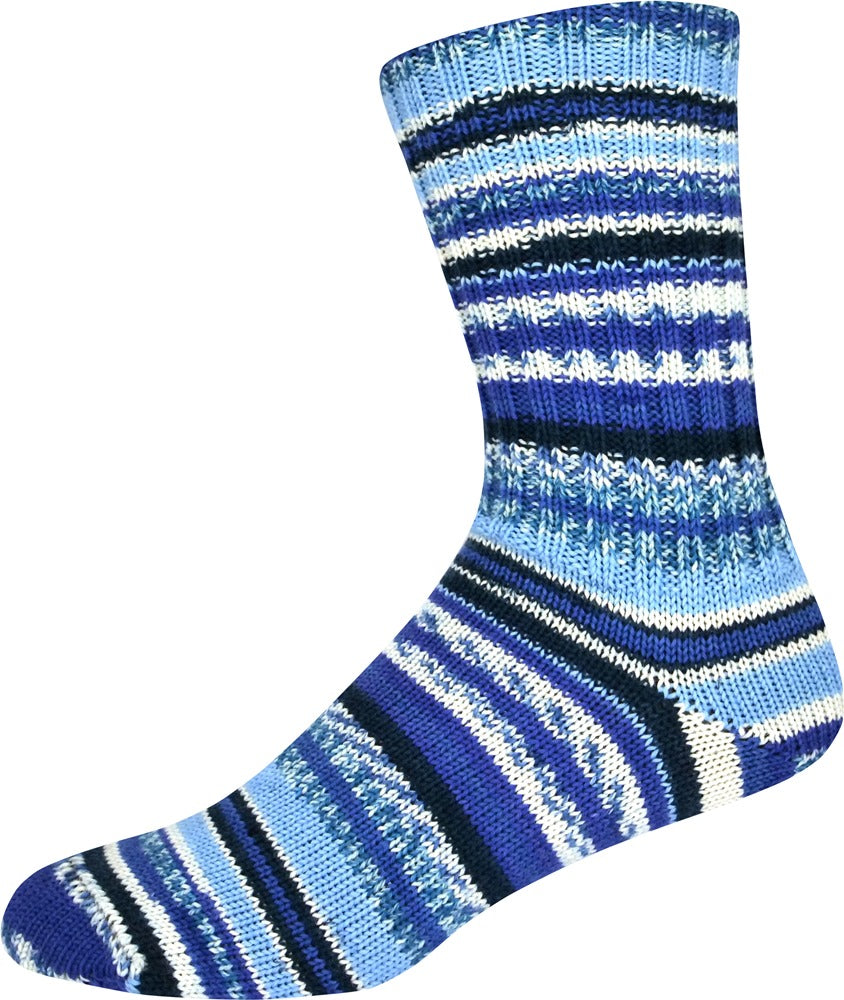 Supersocke 6-fach Mountain Color