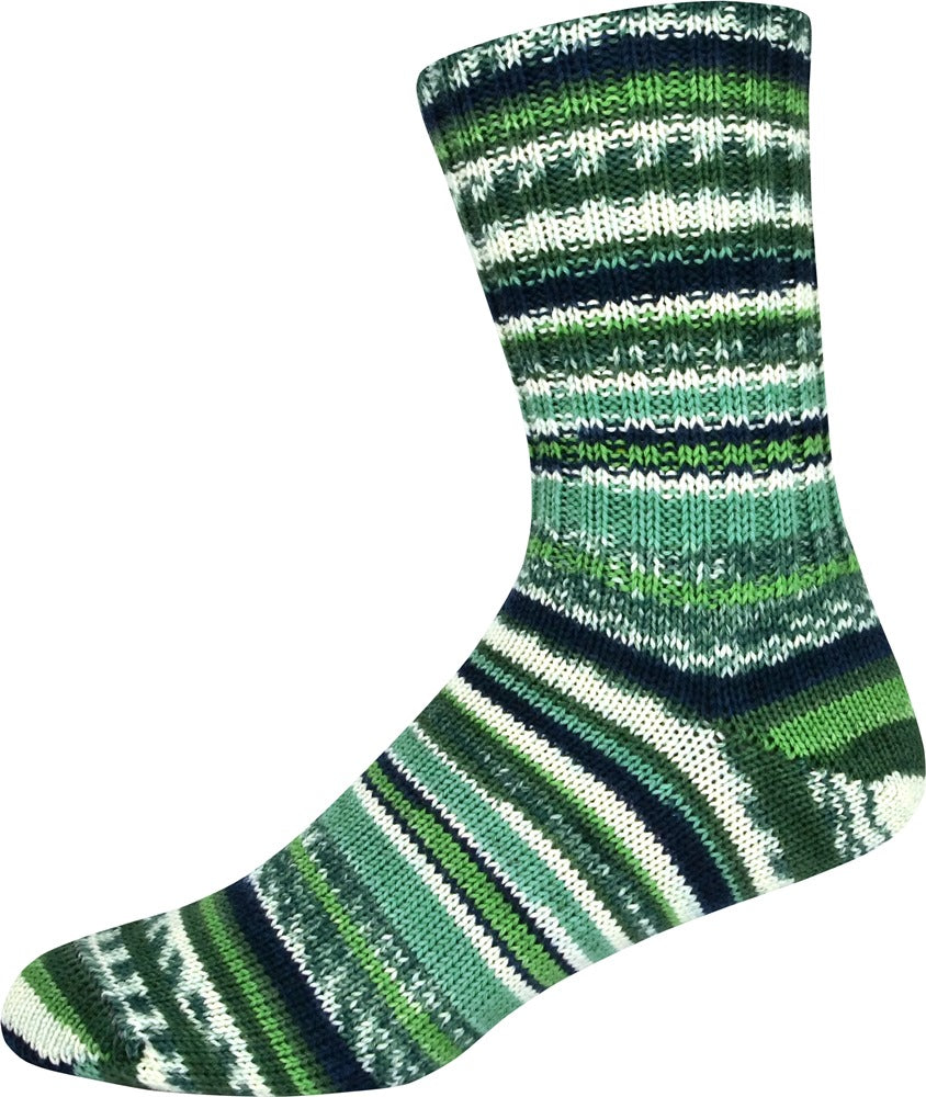 Supersocke 6-fach Mountain Color
