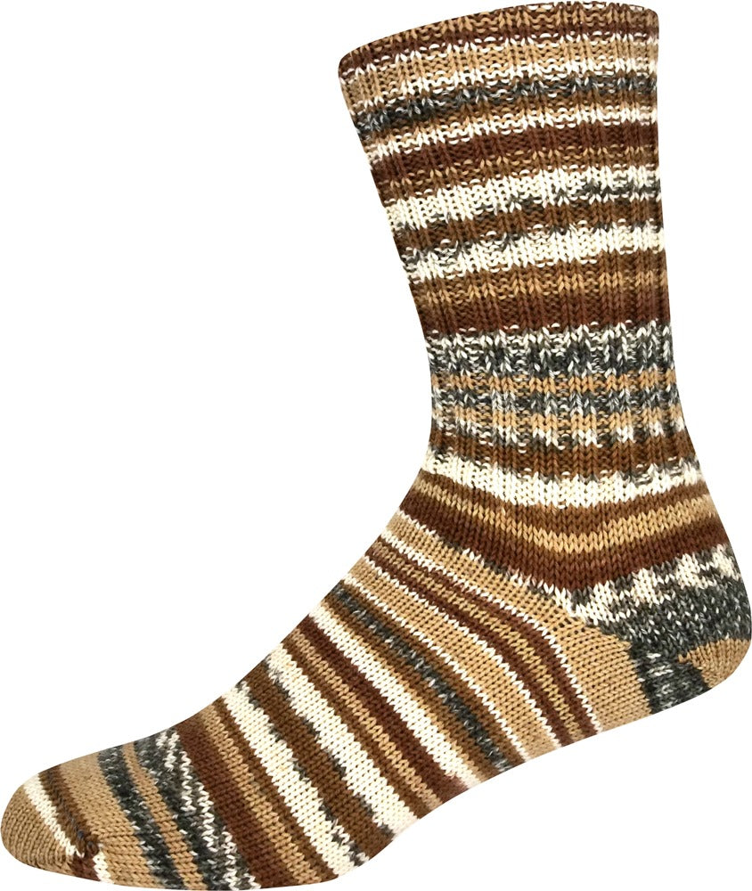 Supersocke 6-fach Mountain Color