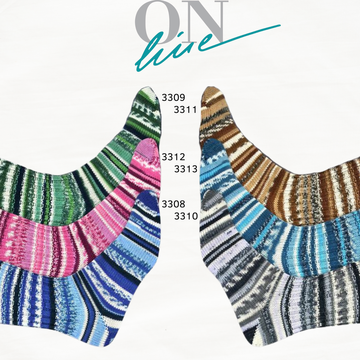 Supersocke 6-fach Mountain Color