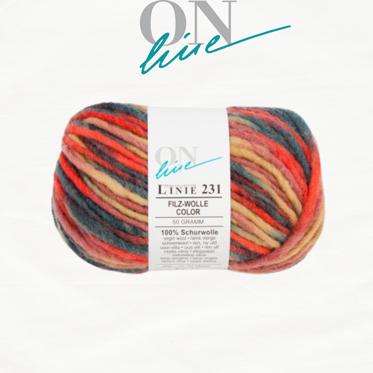 LINIE 231 FILZ - WOLLE COLOR